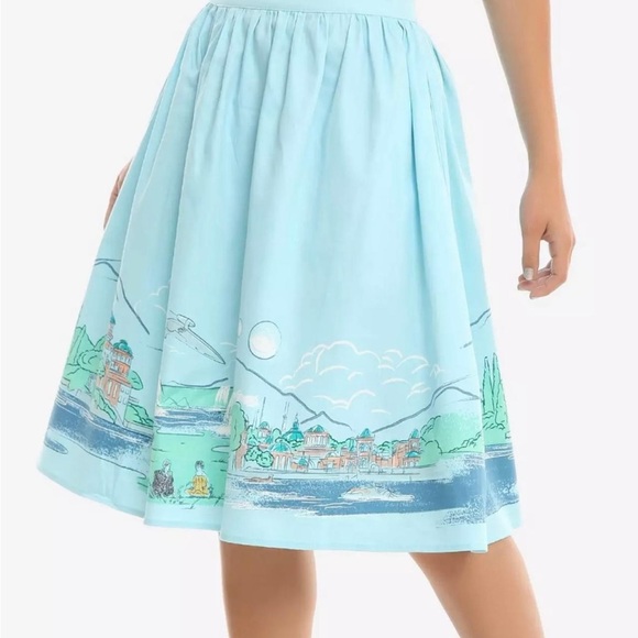 Her Universe Star Wars Naboo Scene Skirt Women’s XS & M - Picture 1 of 8